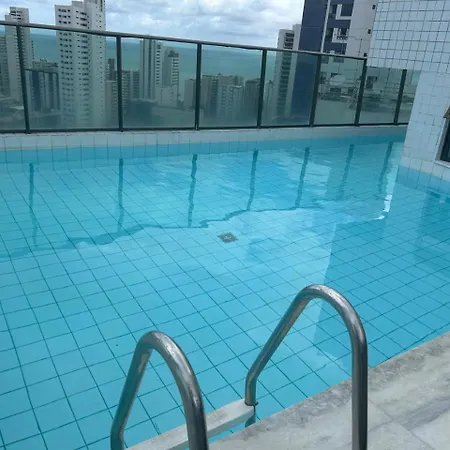 Flat Boa Viagem -500 M Praia - Golden Style Recife Exterior foto